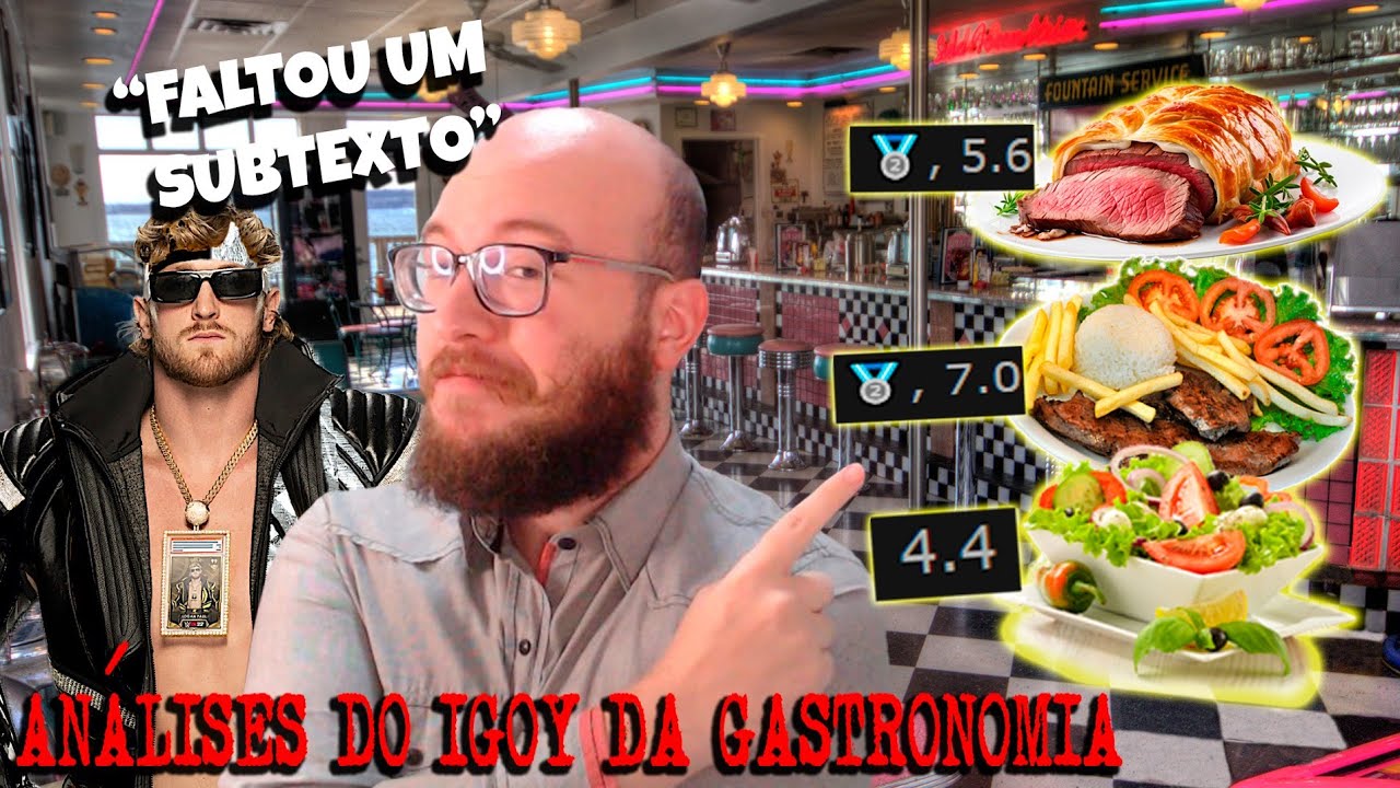 AIZEN REAGINDO AO IG0Y DA GASTRONOMIA!!!