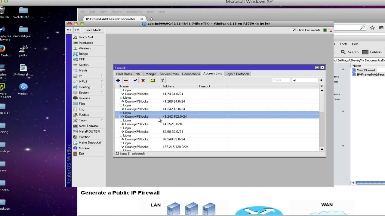 MikroTik RouterOS Tutorial - Private IP Firewall