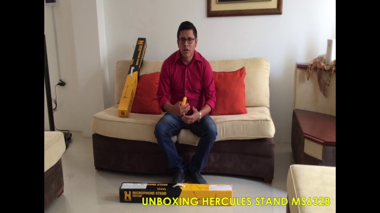 Tutorial Unboxing Stand Hercules MS 632 B (ESPAÑOL)