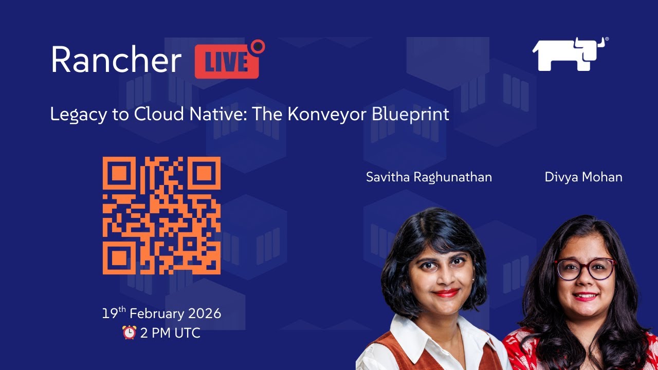 Rancher Live: Konveyor’s Cloud Native Modernisation Blueprint