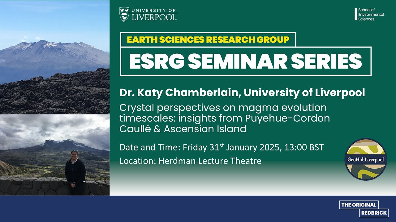 Crystal perspectives on magma evolution timescales - Katy Chamberlain