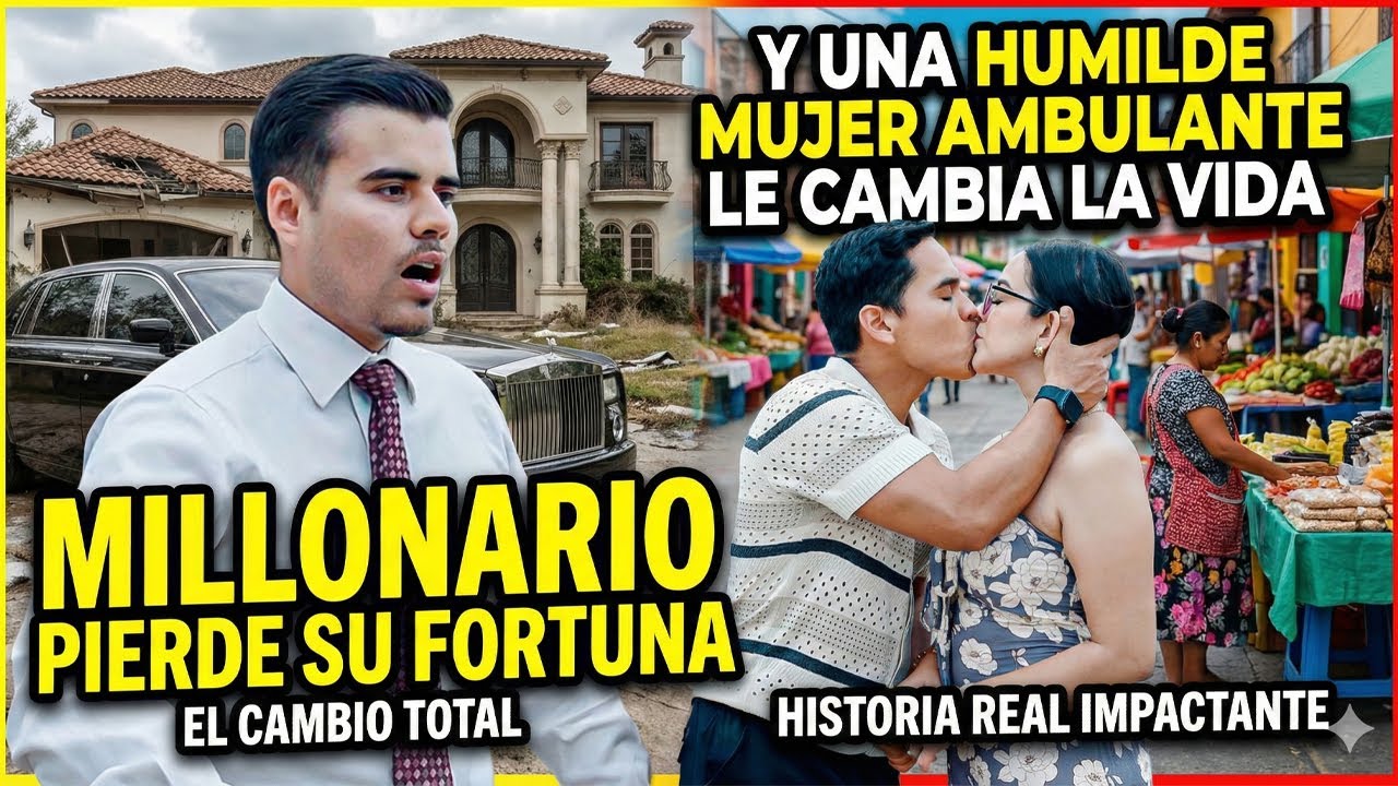 Millonario pierde su fortuna y una humilde mujer ambulante le cambio la vida