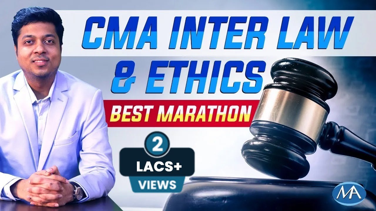 CMA Inter Law Marathon and Revision | CMA Inter