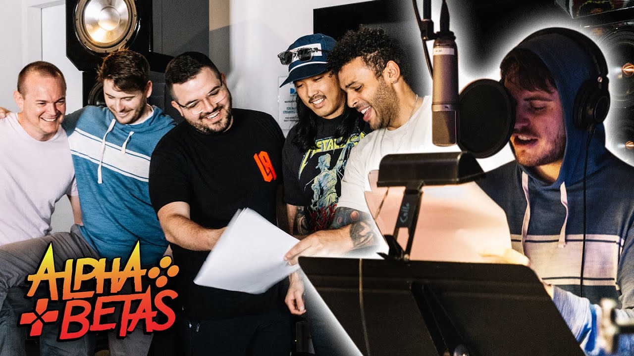 Recording Voice Lines for Alpha Betas w/ Vanoss, Terroriser, BasicallyIdoWrk, Sark + more!