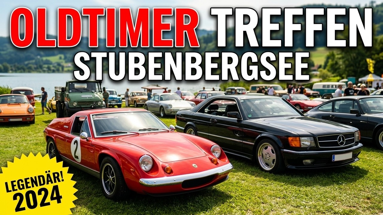 Legendäres Oldtimertreffen am Stubenbergsee 2024 – Klassiker, Youngtimer und Traumkulisse