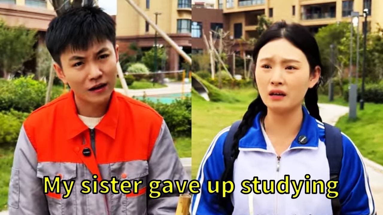 The brother saves as much as he can to pay for his sister's tuition!