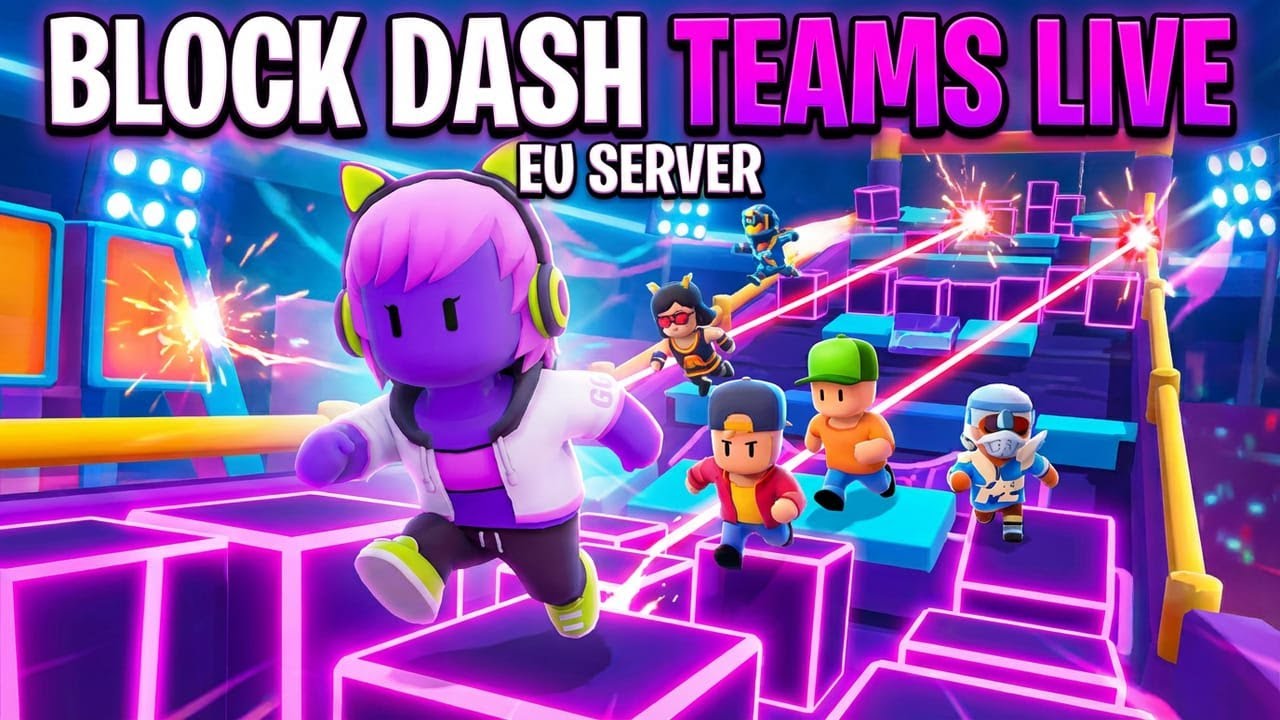 Block Dash Teams LIVE 🔴 | Playing With Viewers | EU Server