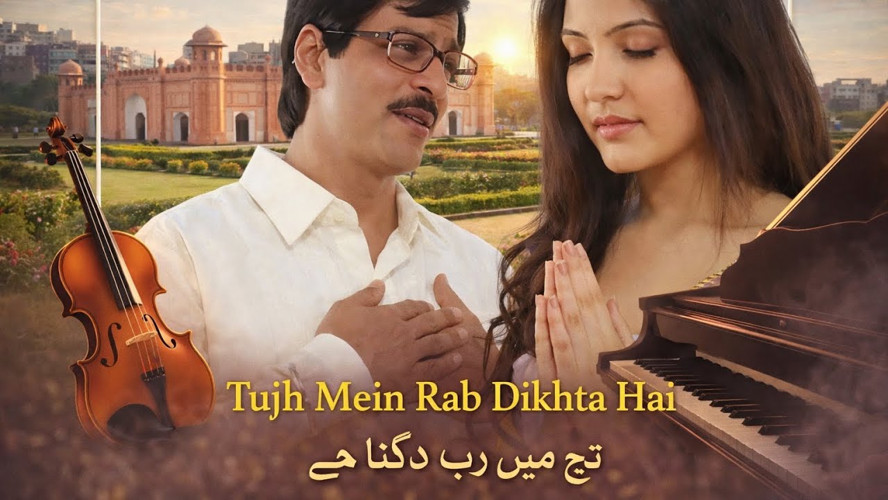 Tujh Mein Rab Dikhta Hai (تجھ میں رب دکھتا ہے) – Violin & Piano Romantic Cover