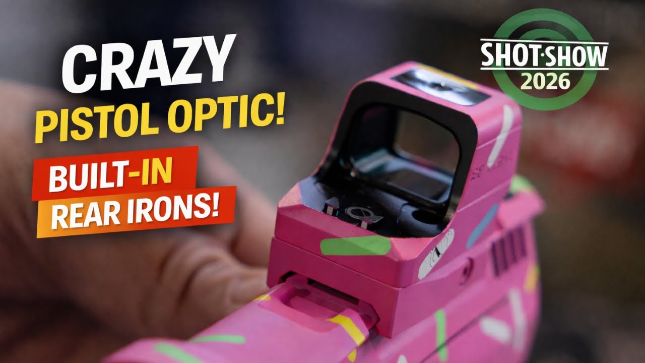 Самый инновационный пистолетный оптический прицел на сегодняшний день? O-Sight XR | Выставка SHOT...
