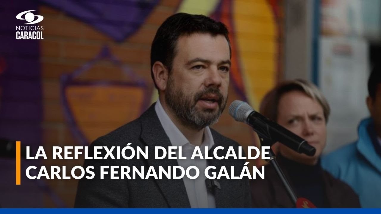Carlos Fernando Galán dijo que Colombia no puede seguir reciclando la violencia