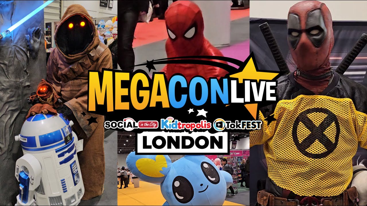 MEGACON LIVE LONDON | Day Two - Causing CHAOS with a Jawa! More AMAZING Cosplays, & Walkthroughs!
