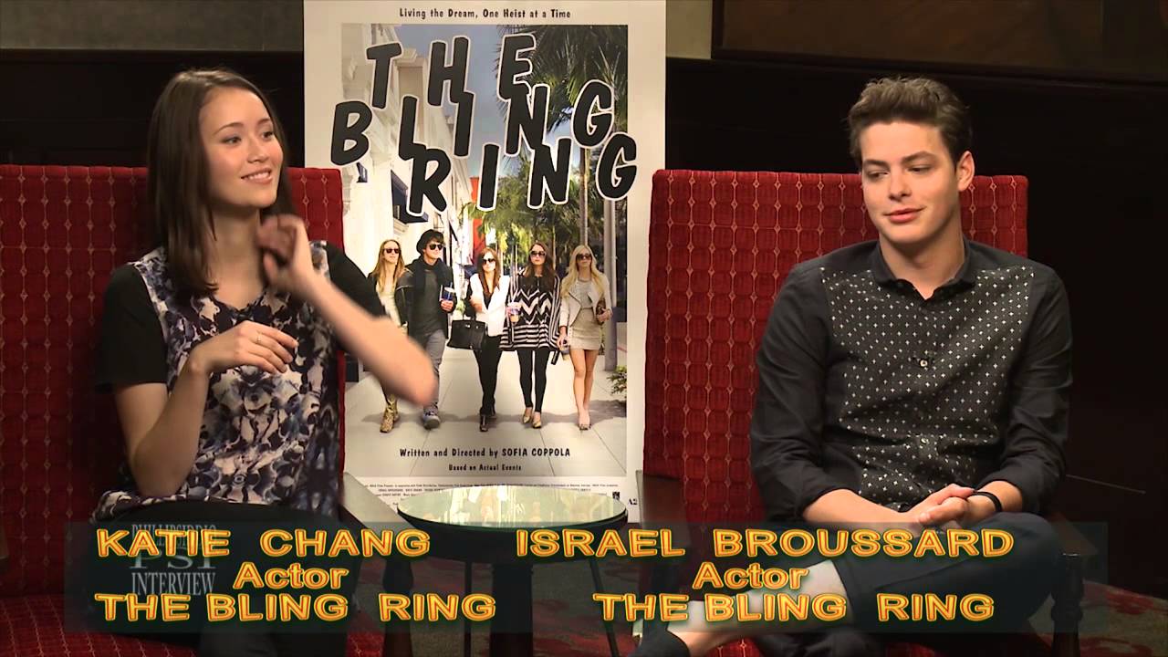 Katie Chang, Israel Broussard interview with Phillip Siddiq for The Bling Ring.