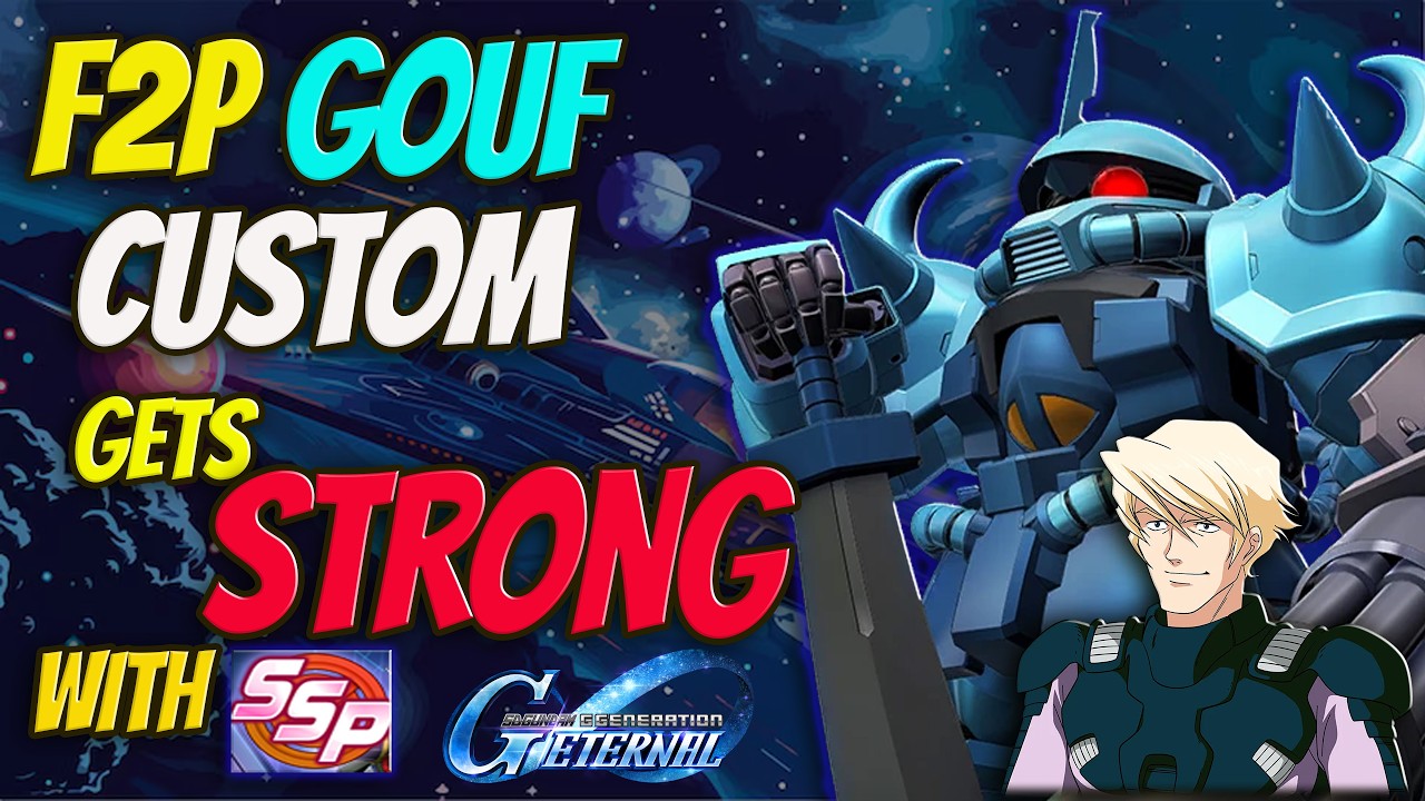 Бесплатная кастомизация SSR GOUF становится невероятной при конвертации в SSP. SD Gundam G Genera...