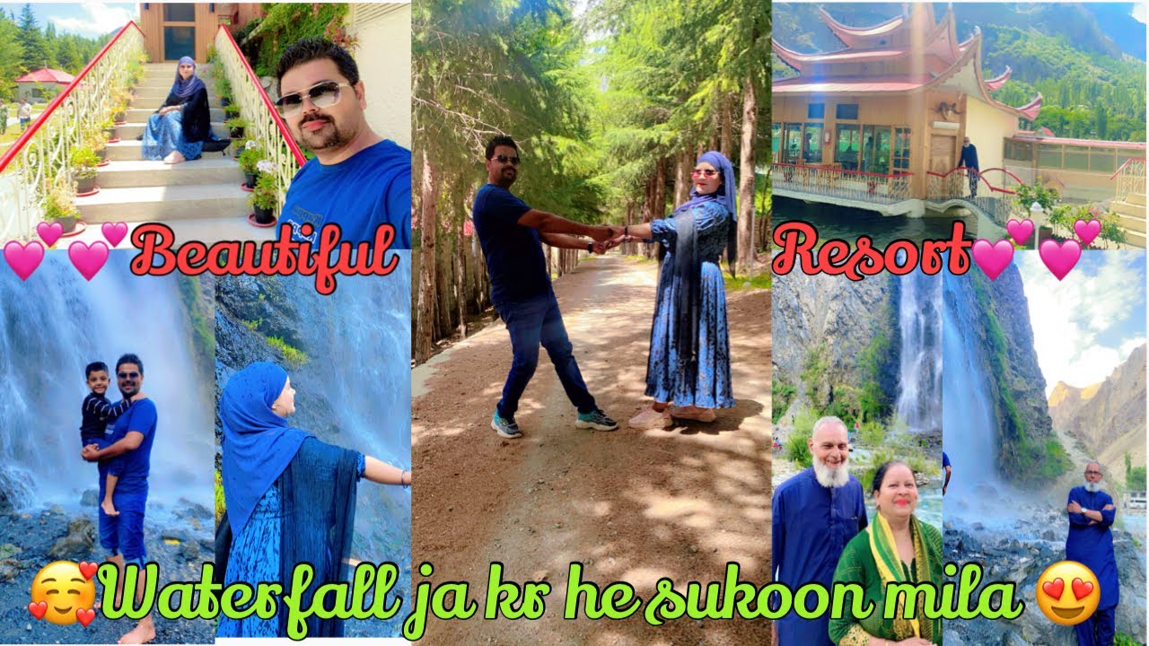Pakistan Travel Vlog💕Episode 2 part 2//Shangrila Resort and Waterfall 😍//Ifrah Faheem Vlogs