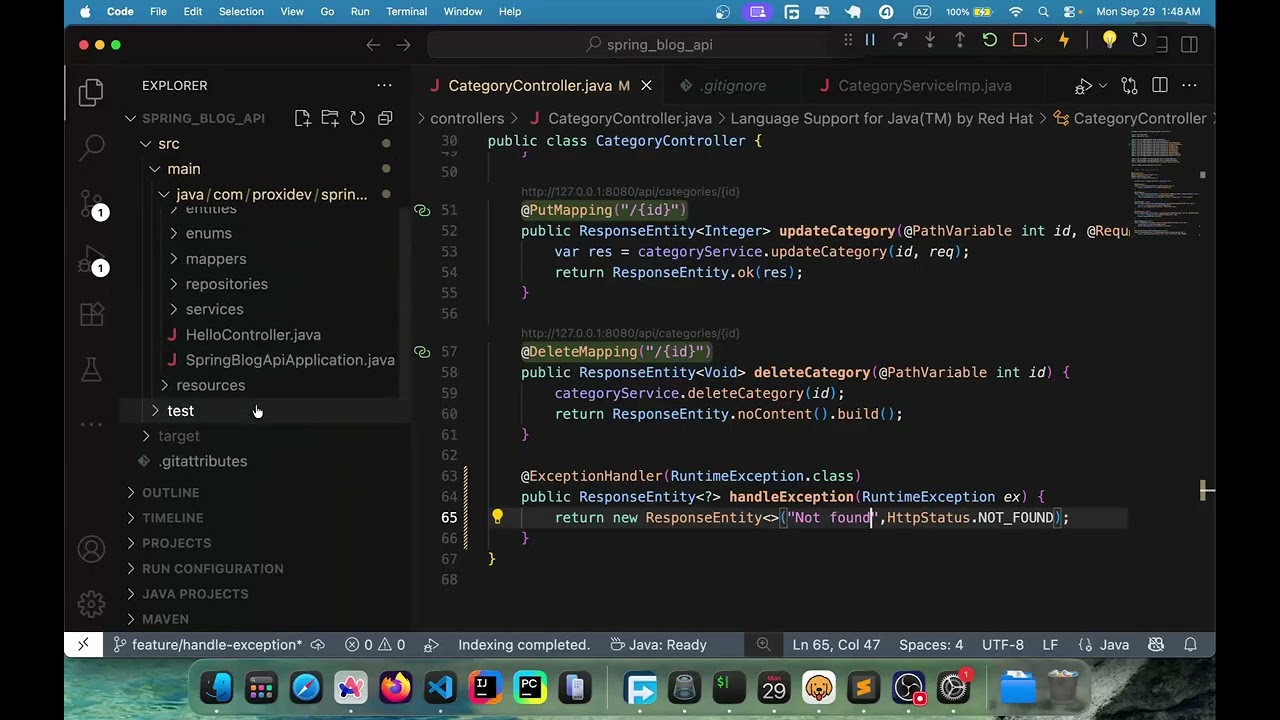 Spring Boot REST API : Gestion des Exceptions Complète - De Débutant à Intermédiaire