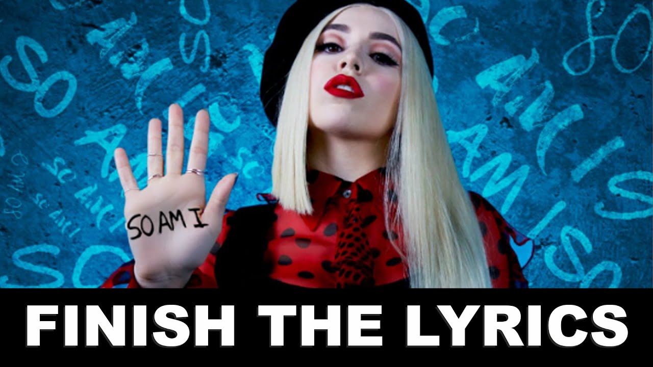 Ava Max || Finish the Lyrics