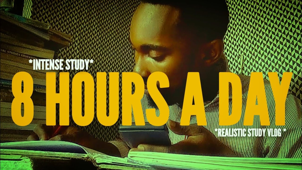 This Is What a REAL 8-Hour Study Day Looks Like | Cinematic Study Vlog 