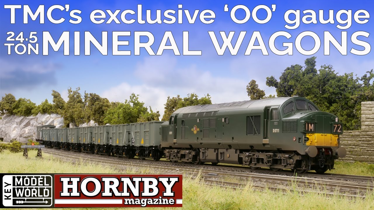 HM170: TMC 24.5ton mineral wagons for 'OO' gauge
