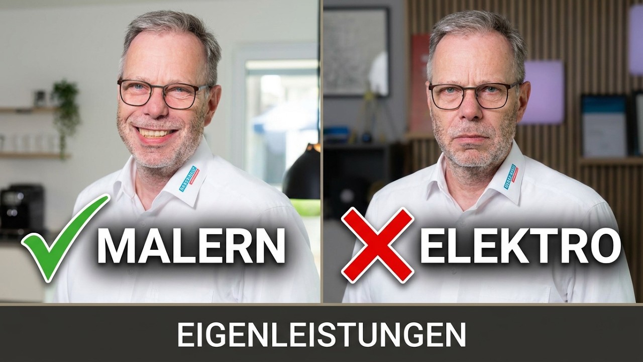 Eigenleistungen beim Hausbau