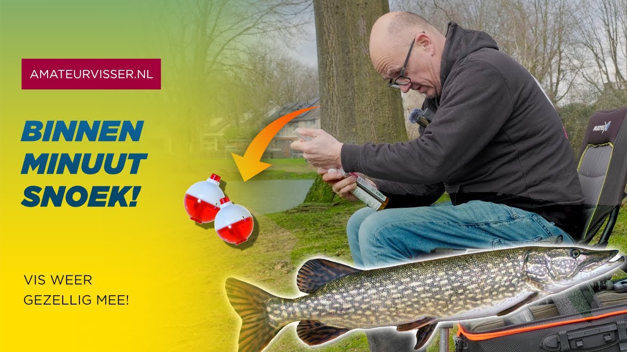 DOODAAS SNOEK vissen met TIPS en UITLEG 🎣🎣🎣