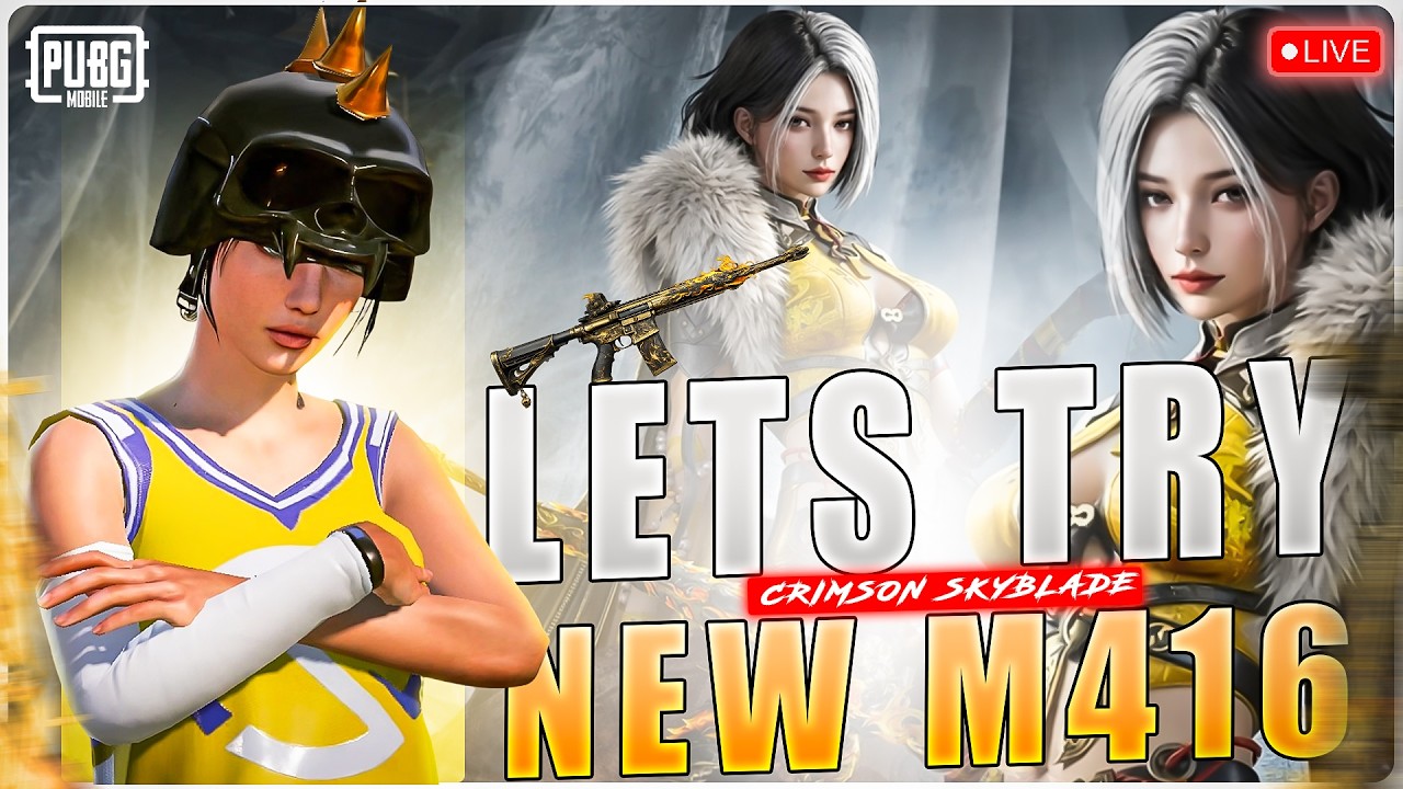 LIVE 🔥 WILDSOUL WARDEN Suit & Crimson M416 Ultimate Set Gameplay 🔥 (PUBG Mobile/BGMI)