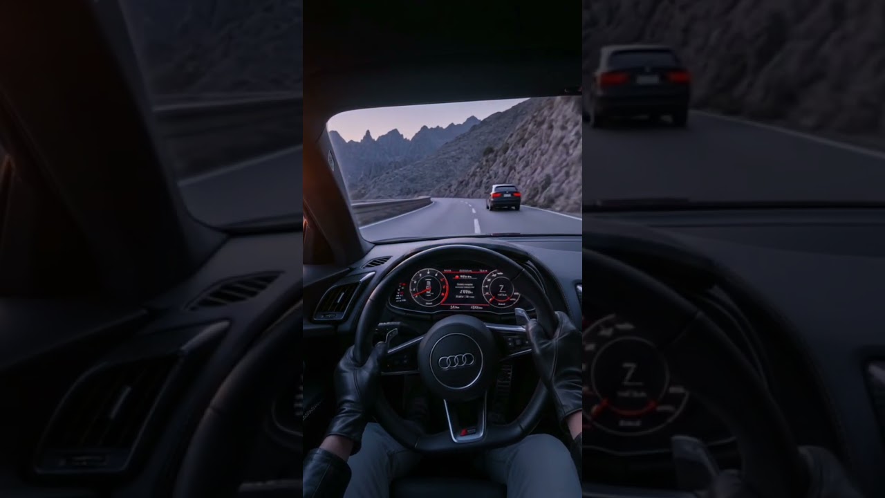 car driving. audi. ai 