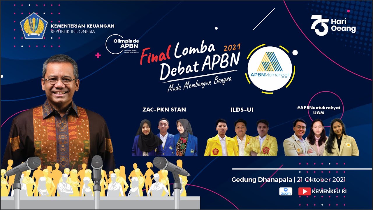 [LIVE] -  Final Lomba Debat APBN 2021