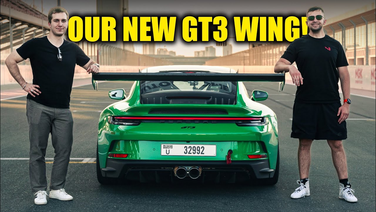 Last Minute R&D: Our New Porsche 992 GT3 Wing!