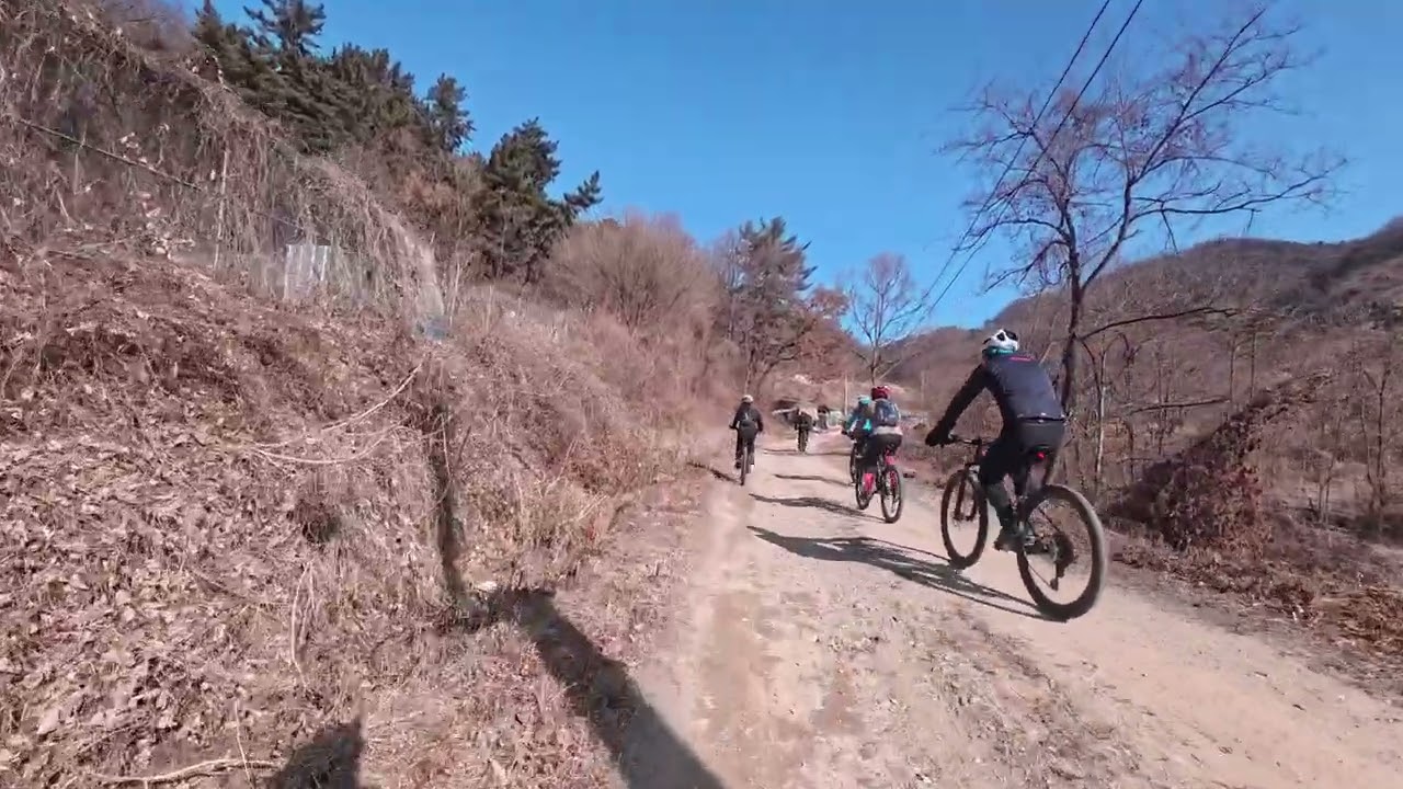 건사동정라 신동리,노봉사,장승공원,계족산임도라이딩 