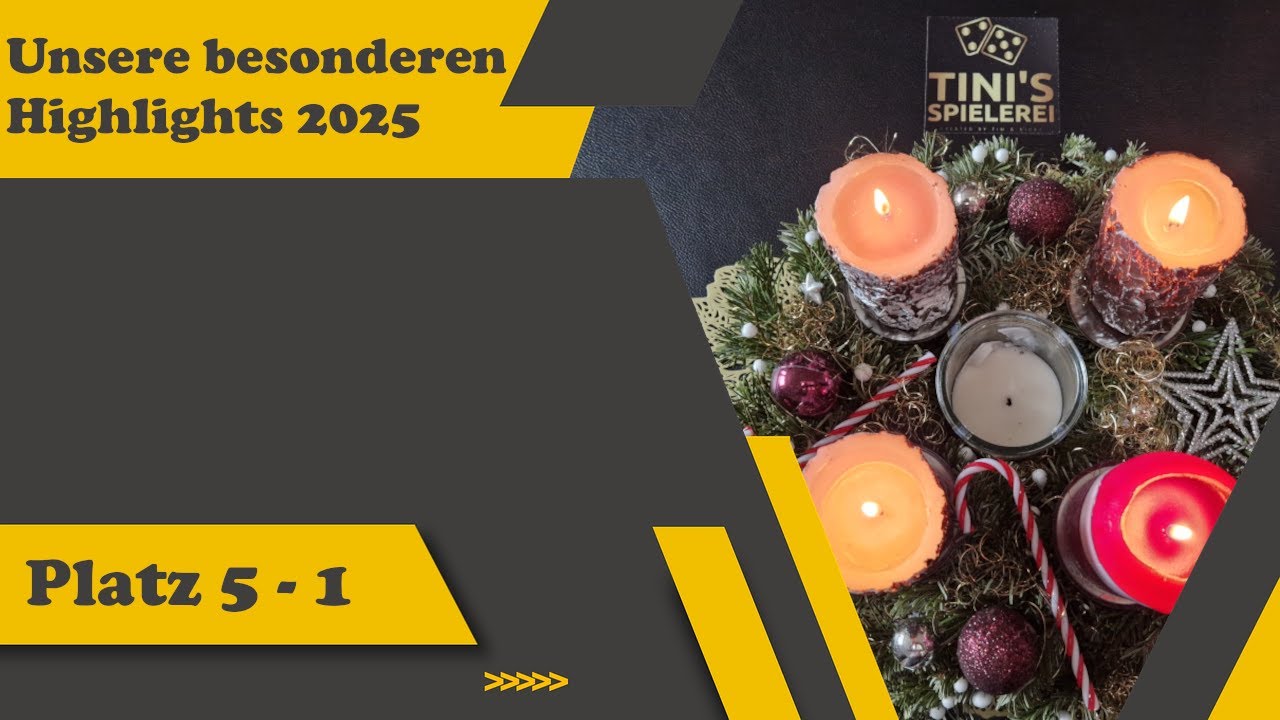 Der letzte Teil von unserem Rückblick auf unser Spielejahr 2025