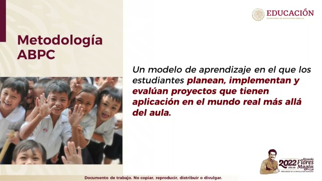 Webinars Aportaciones de la NEM - 4. Metodologías para el desarrollo de proyectos.