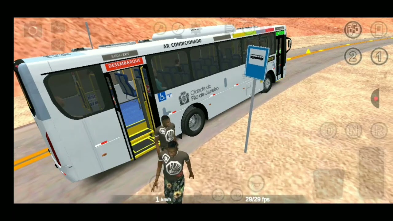 [Proton Bus Simulator] Caio Apache Vip IV MB OF-1519, Linha 363 Central X Valqueire. (Rota Real: 90)