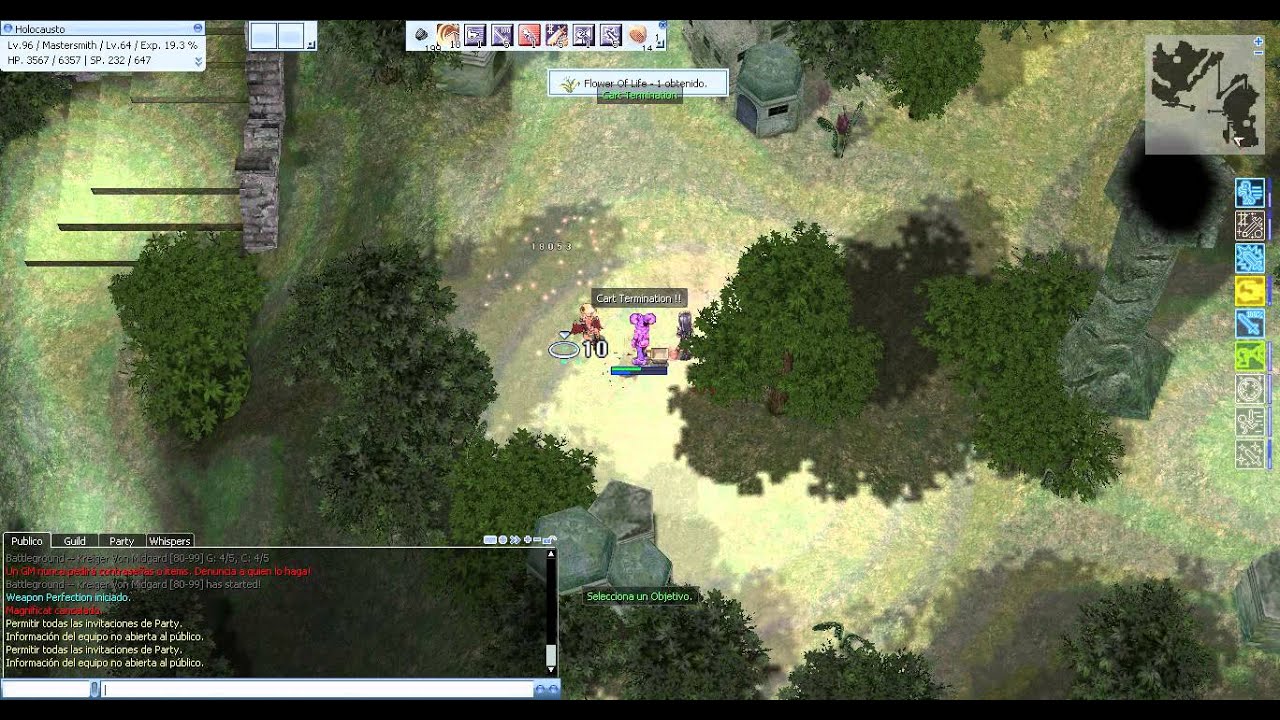 Atlantis RO, Mastersmith / Whitesmith Geffenia leveling