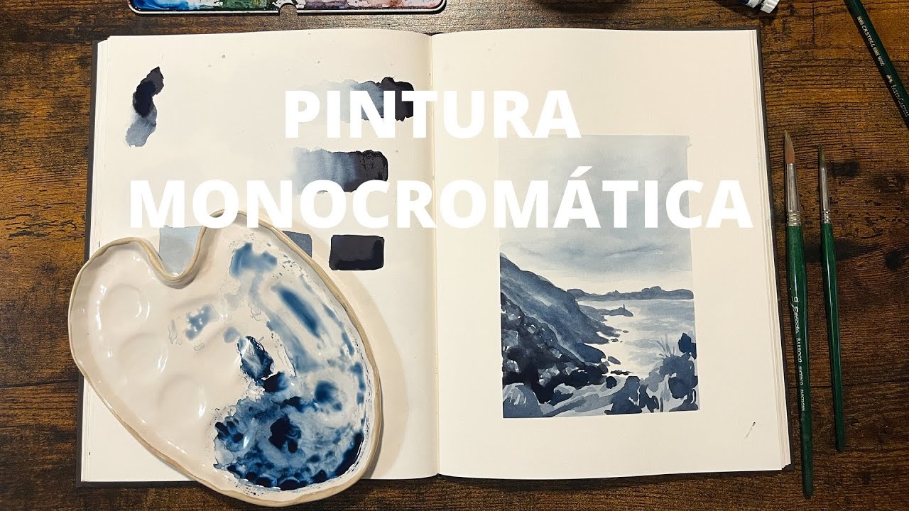 C&oacute;mo pintar con un color - Pintura monocrom&aacute;tica en acuarela- Introducci&oacute;n al valor tonal