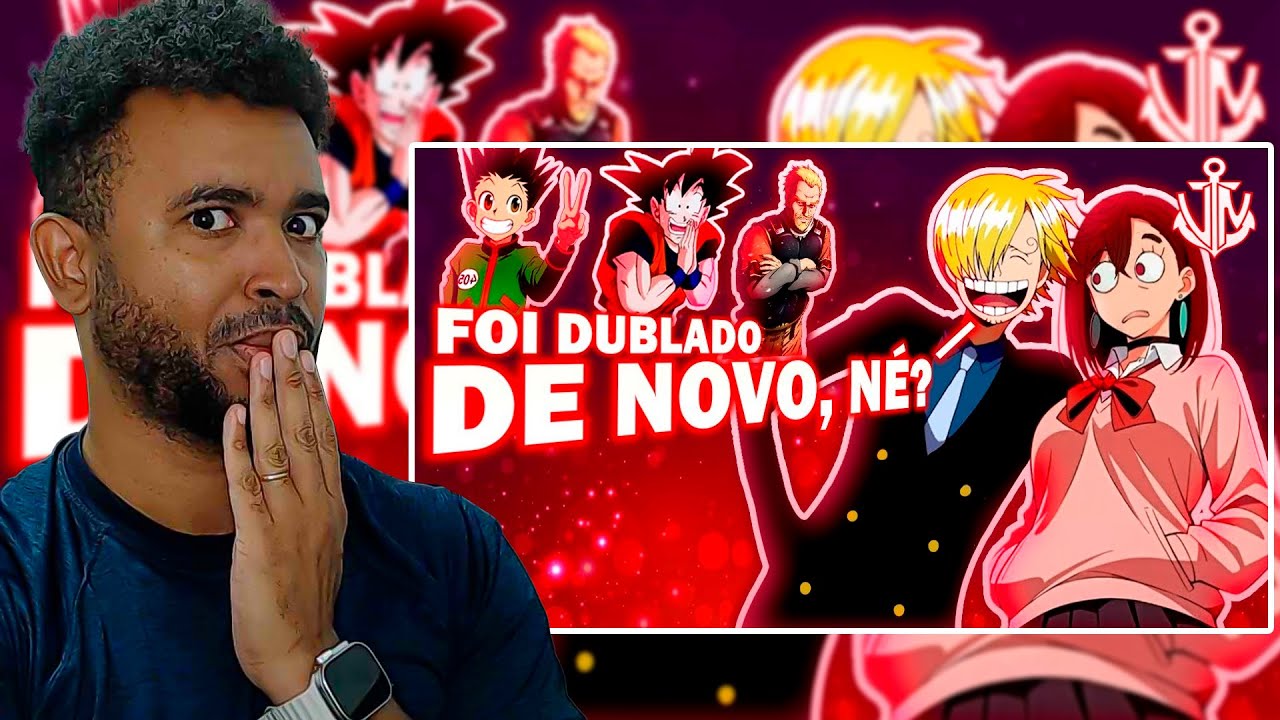 Animes que foram REDUBLADOS (Parte 2) 🔄 🎙️ | ALEXANDRE NA ÁREA #react