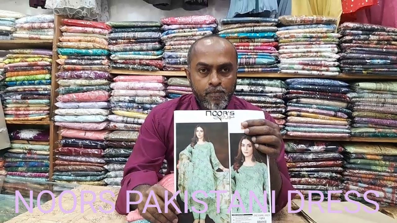 PAKISTANI DRESS, BRAND- NOOR'S