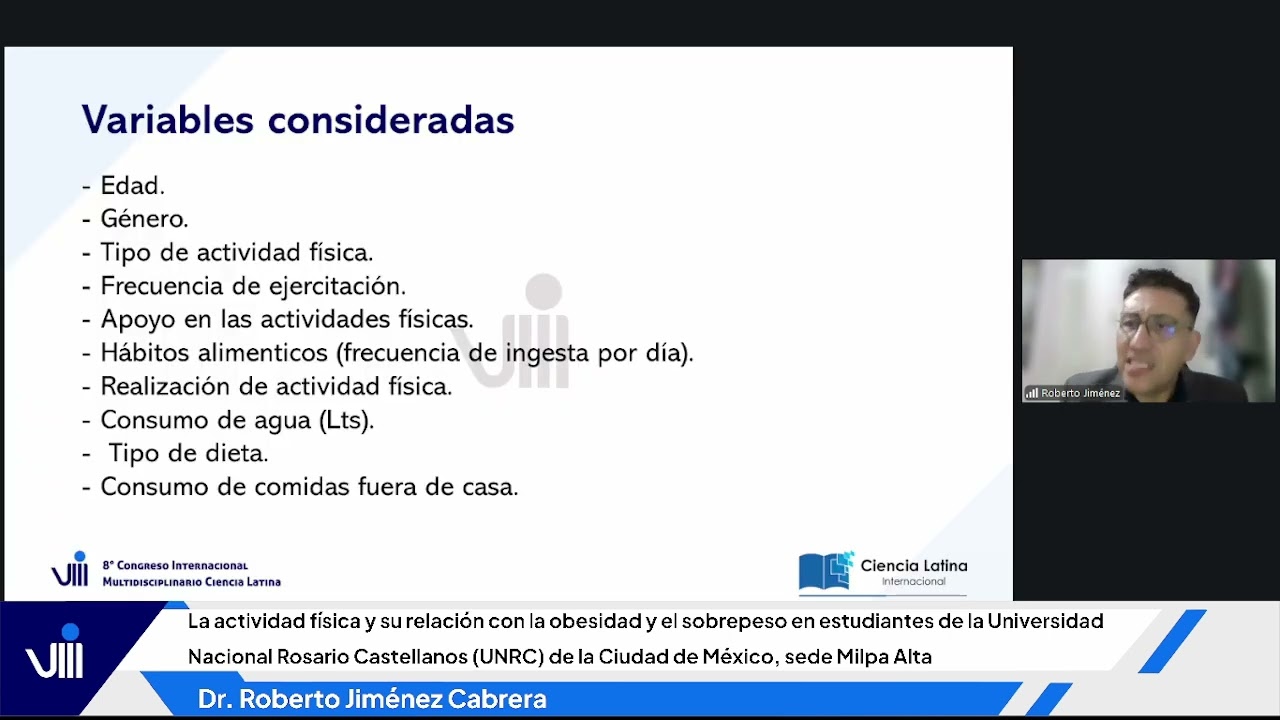 La actividad física y su relación con la obesidad y el sobrepeso en estudiantes de la Universidad