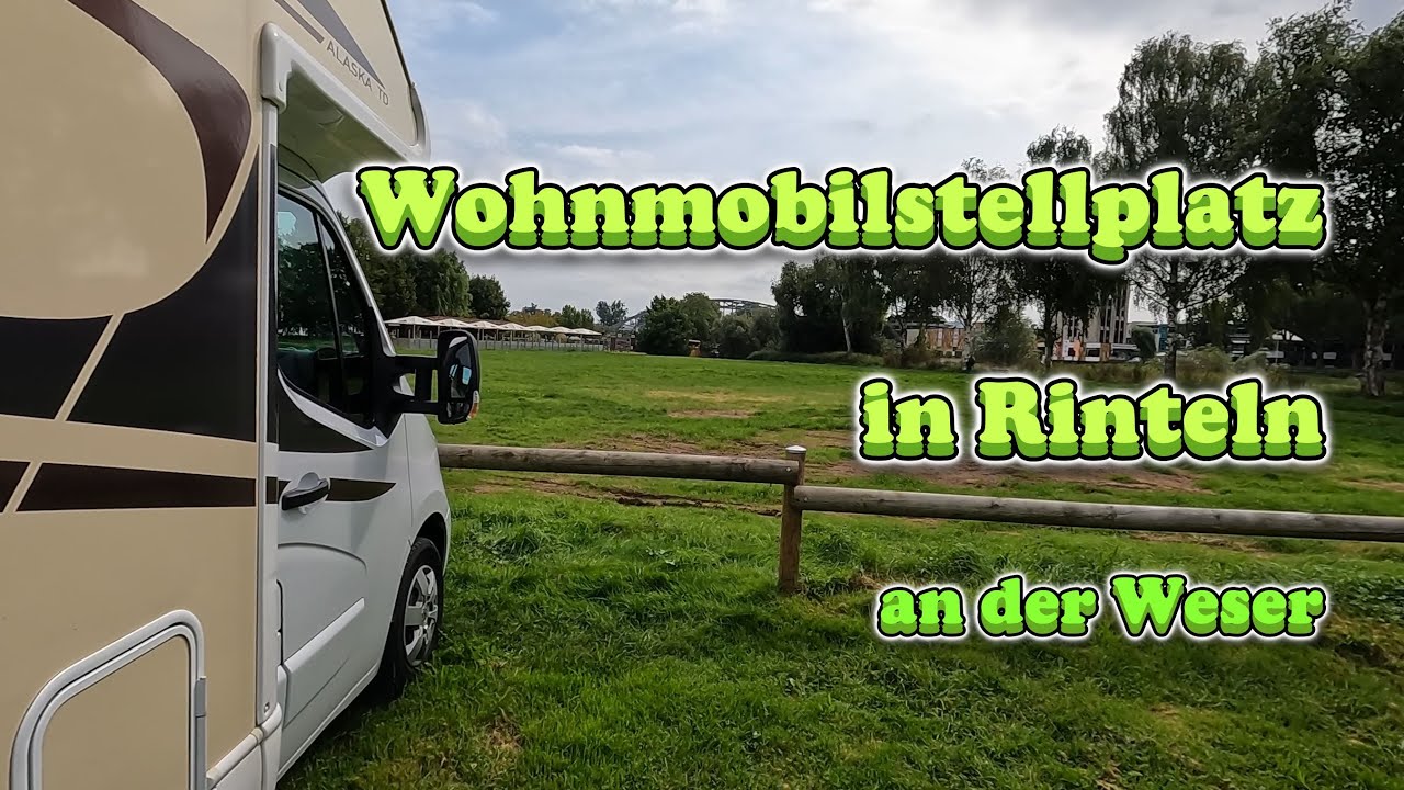 Rinteln - Wohnmobilstellplatz an der Weser