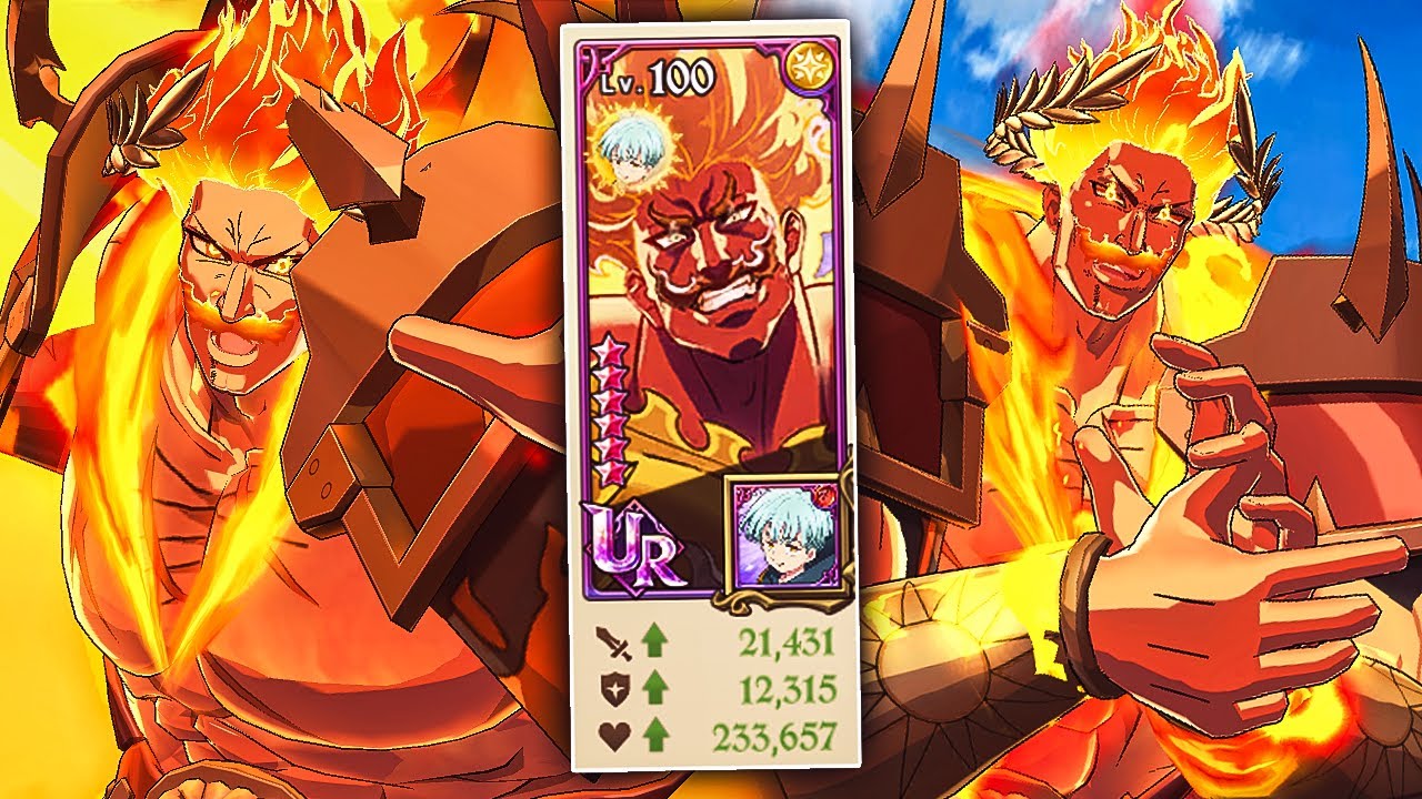 THIS IS THE MOST *BROKEN* UNIT EVER IN GRAND CROSS! ULTIMATE ESCANOR! (PvP Showcase) 7DS Grand Cross