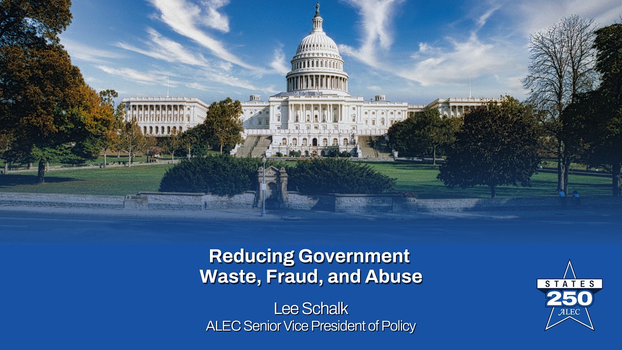Reducing Government Waste, Fraud, and Abuse: Lee Schalk on The Schilling Show