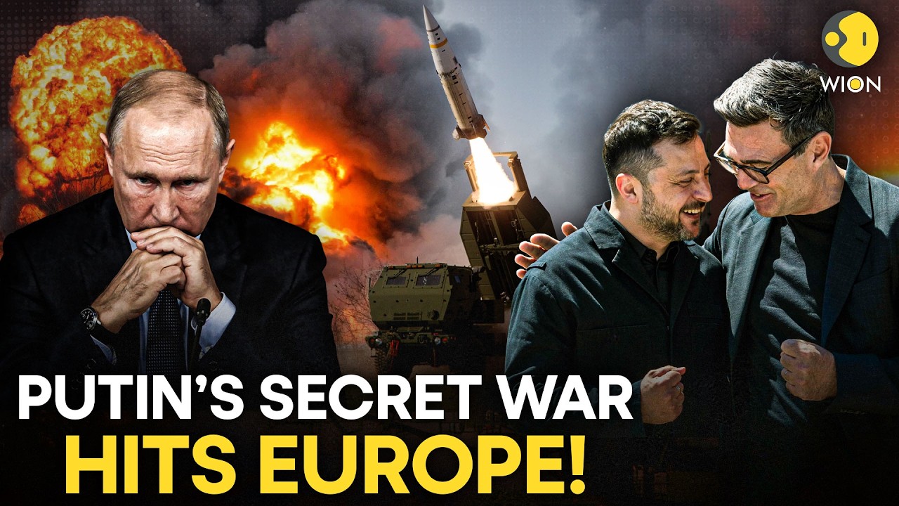 Ukraine War LIVE: Russia&rsquo;s Shadow WAR Erupts Across Europe: UK Arms Kyiv With New Missile Tech |WION