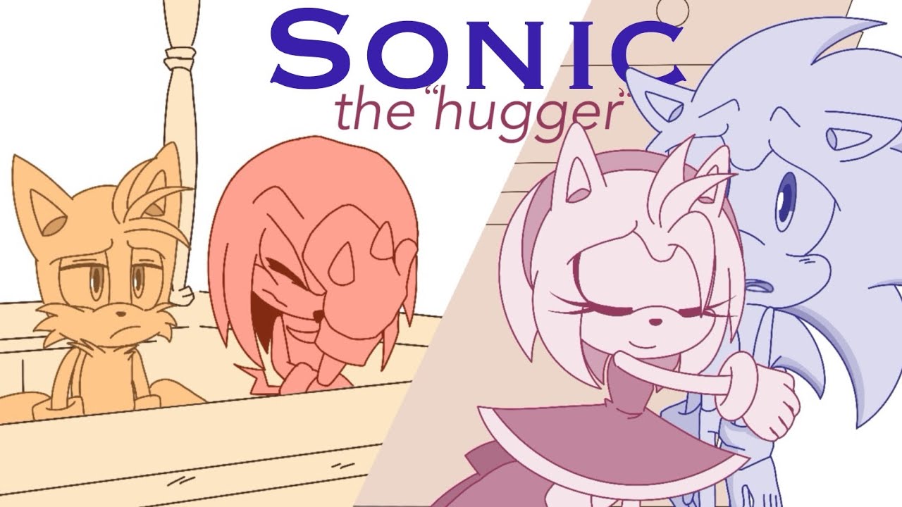 SONIC the “hugger”!? ||Sonamy animation (Happy Birthday,Sonic!🥳🎉)