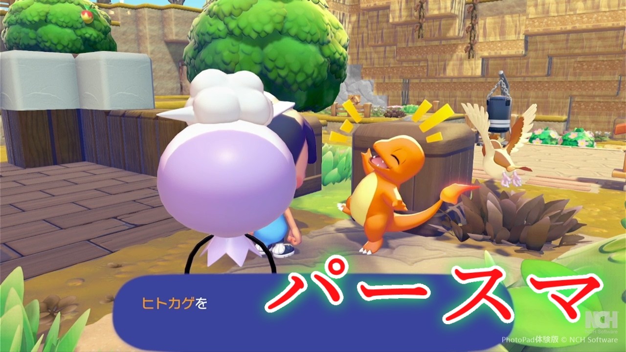 【ぽこあポケモン】＃２編集で見返して見つけた完璧笑顔
