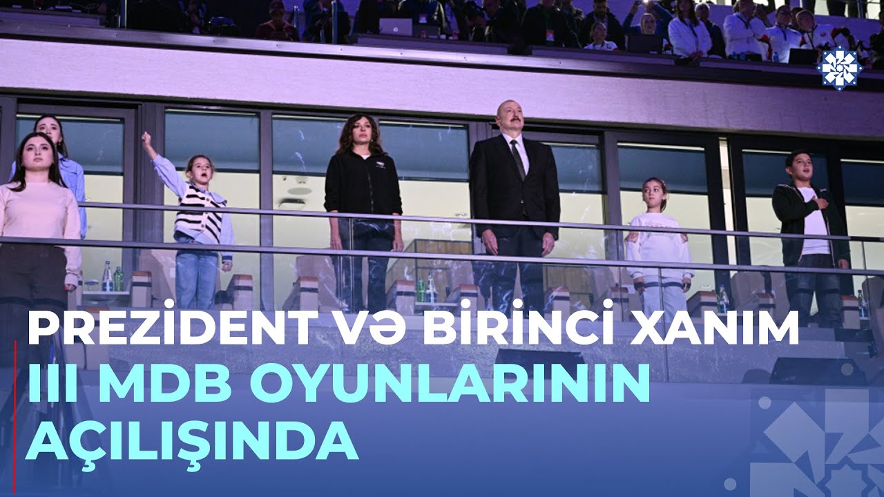 Gəncədə III MDB Oyunlarının təntənəli açılış mərasimi keçirilib.