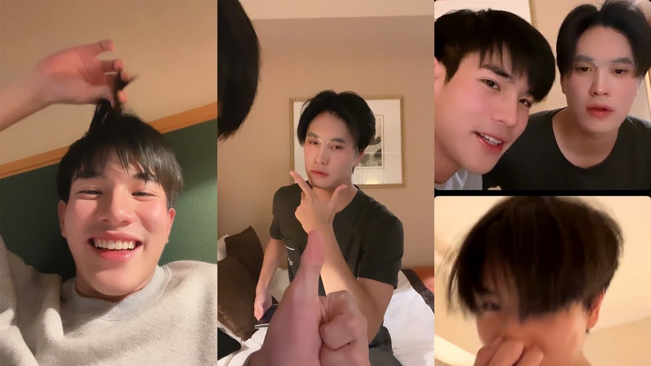 240222 Fourth Nattawat - Instagram live (with Gemini, Phuwin)
