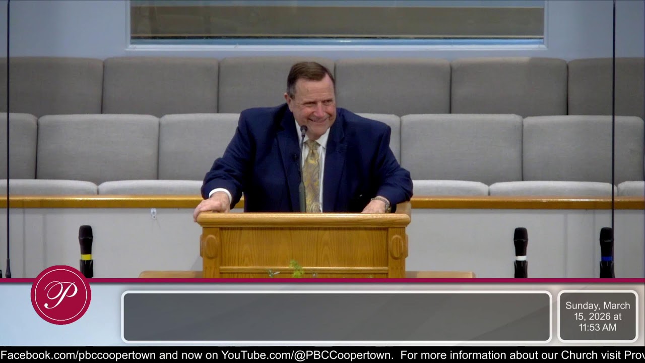 03-15-2026AM Church Service with Providence Baptist Church of Coopertown