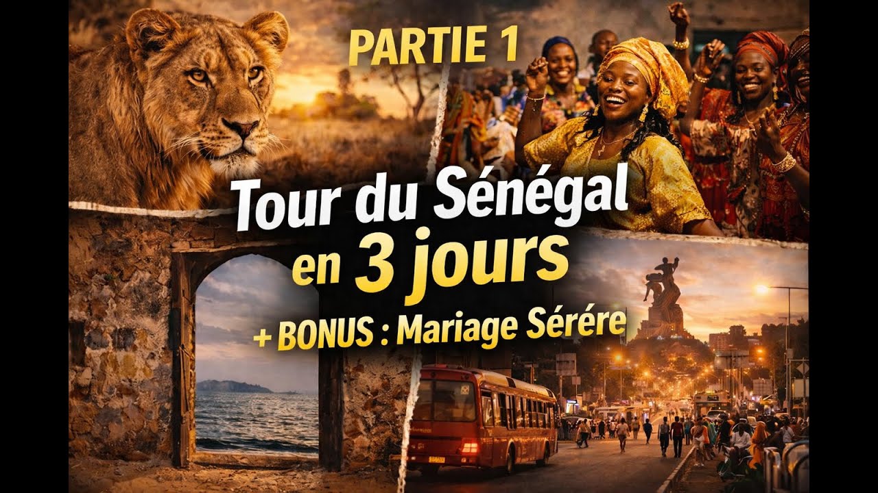Je ne m'attendais pas à ça... Le Senegal C'est une pépite (Partie 1)😍