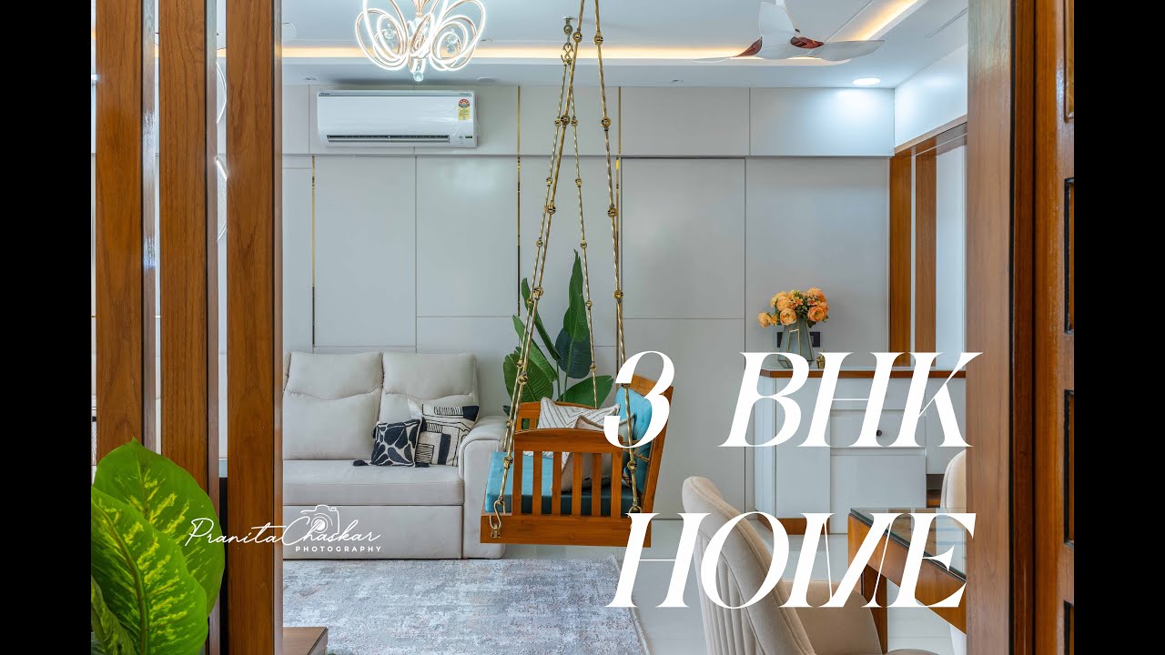 Luxury 3 BHK Interior Design, Pune | Architecture & Interior Shoots | #3bhk #moderninterior #4bhk