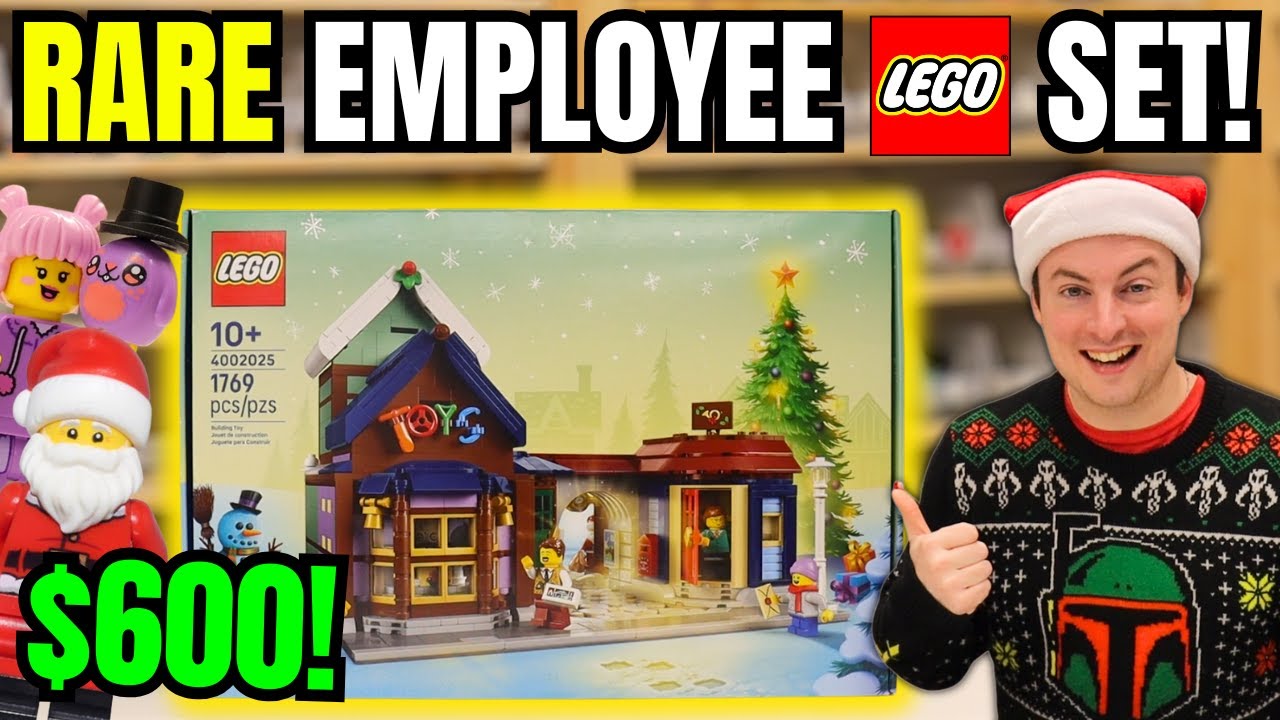 LEGO 4002025 Модульный магазин игрушек (РЕДКИЙ подарочный набор для сотрудников 2025 года!)