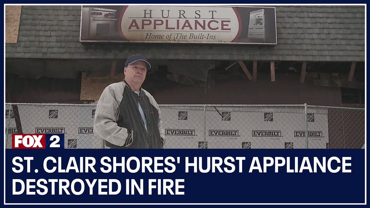 St. Clair Shores' Hurst Appliance destroyed in fire